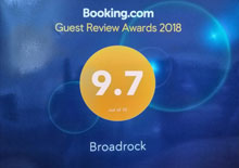 Booking.com review of 9.7