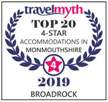 Top 20 4 star accommodation in Monmouthshire